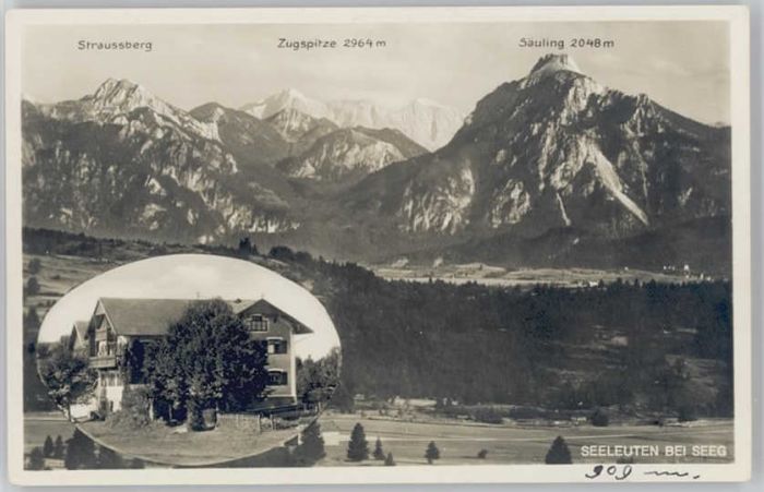 Seeg Seeleuten Pension Weihaus Seeleuten