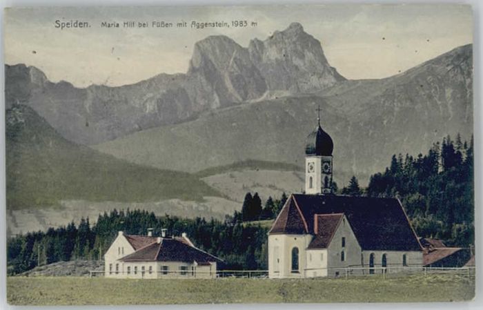 Durach [Stempelabschlag]Speiden Maria Hilf bei
