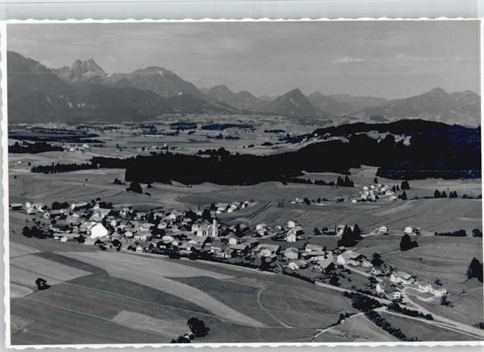 Rieden Forggensee Fliegeraufnahme