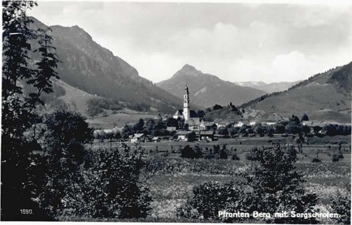Pfronten Ostallgaeu Bayern Sorgschropfen
