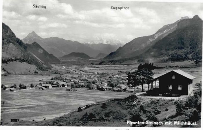 Pfronten Ostallgaeu Bayern Steinach Milchhaeuserl