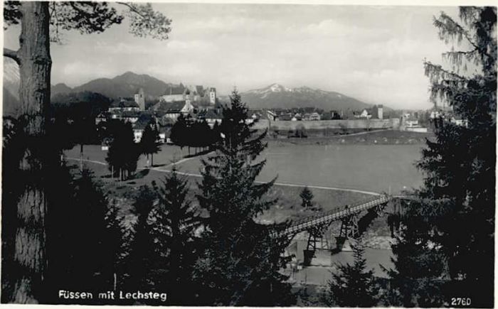 Fuessen Fuessen Lechsteg