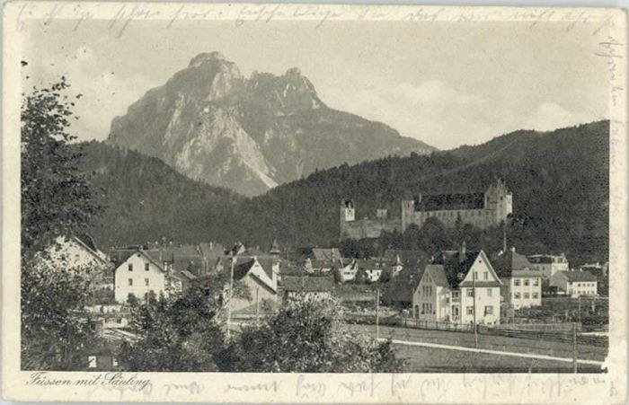 Fuessen Fuessen Saeuling