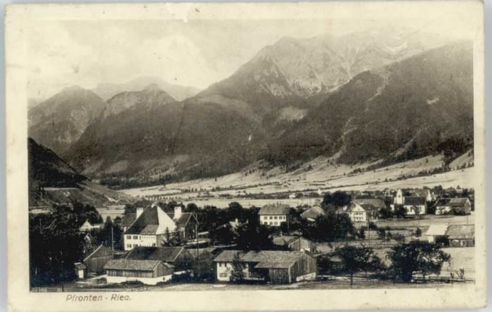 Pfronten Ostallgaeu Bayern