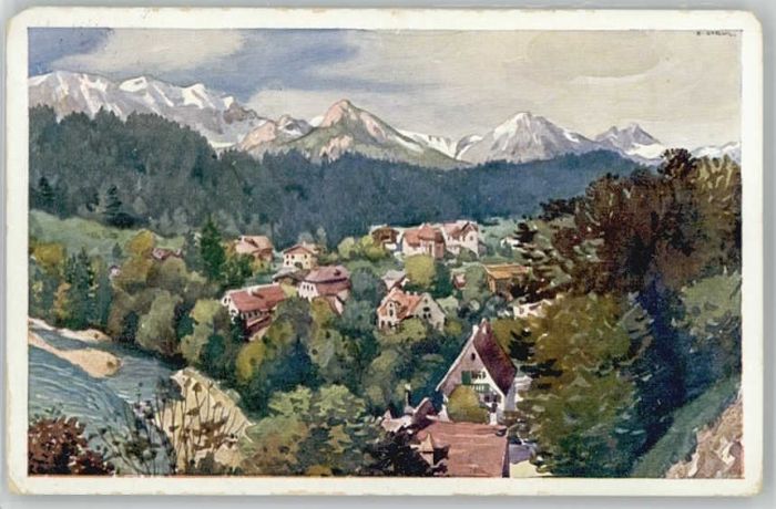 Bad Faulenbach Künstlerkarte