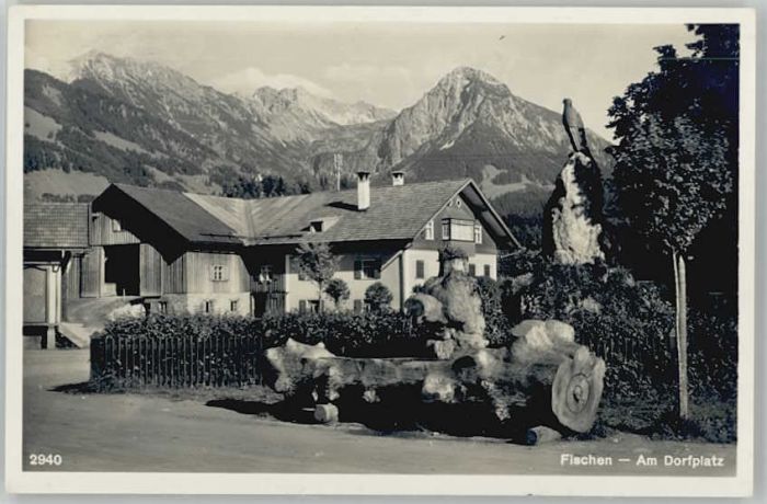 Fischen Allgaeu Fischen Dorfplatz