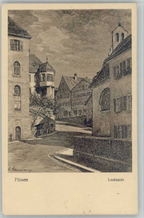 Fuessen echhalde KünstlerJ. Neumann *