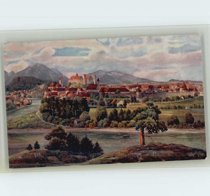 Marschall Vinzenz Füssen Künstlerkarte V. Marschall *