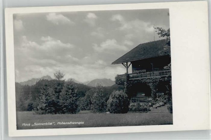 Hohenschwangau Haus Sonnenblick