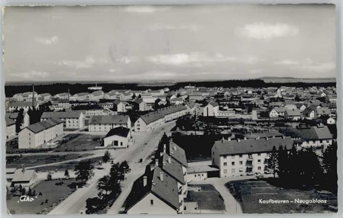Kaufbeuren Neugablonz Fliegeraufnahme
