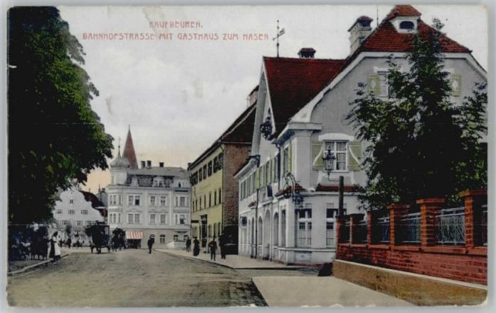 Kaufbeuren Gasthaus zum Hasen Bahnhofstrasse