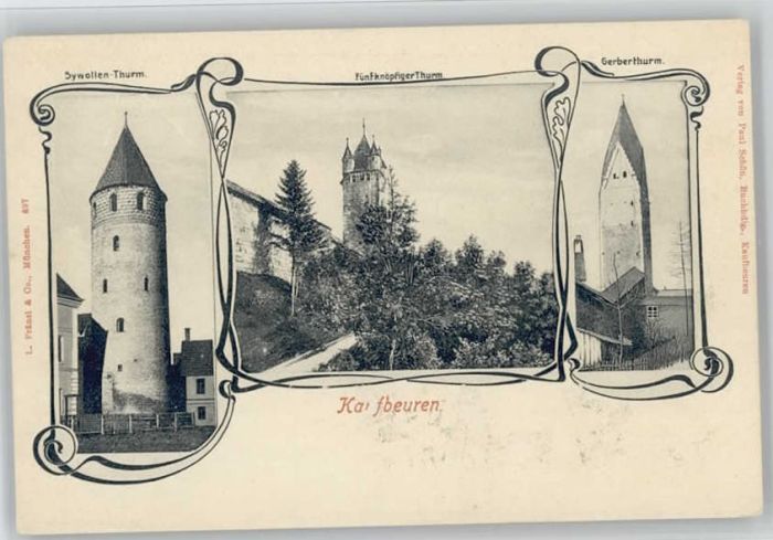 Kaufbeuren Sywollenturm Gerberturm