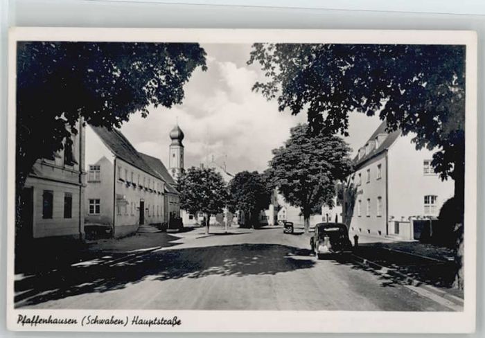 Pfaffenhausen Schwaben Hauptstrasse