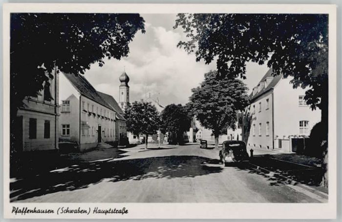 Pfaffenhausen Schwaben Hauptstrasse