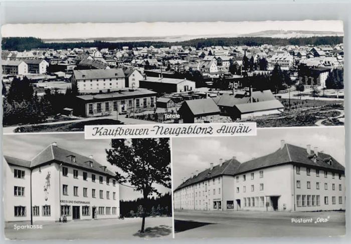 Kaufbeuren Neugablonz Sparkasse Postamt