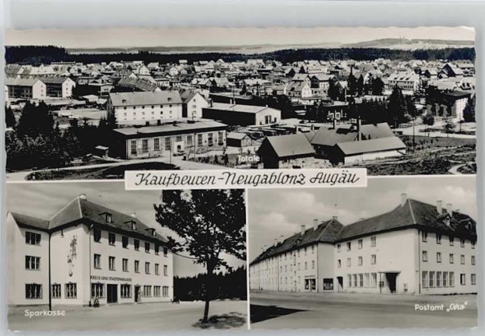 Kaufbeuren Neugablonz Sparkasse Postamt