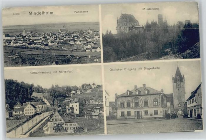 Mindelheim Katharinenberg Mayenbad Siegeshalle Min