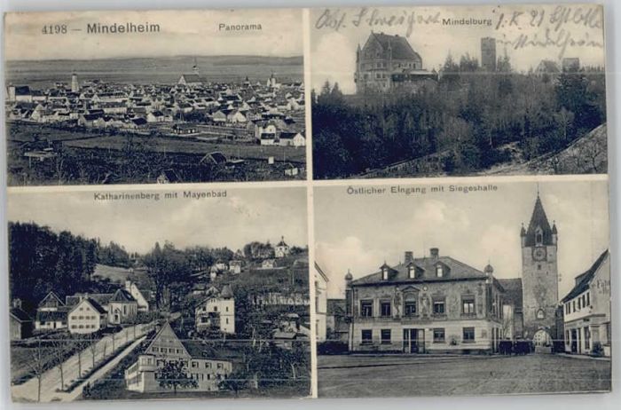 Mindelheim Katharinenberg Mayenbad Siegeshalle Min