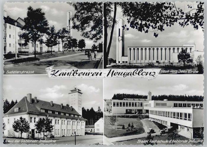 Kaufbeuren Gablonz Sudetenstrasse Schule