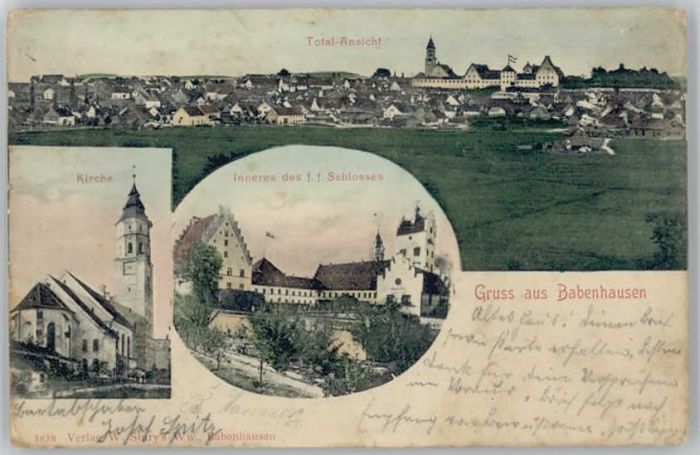 Babenhausen Schwaben Babenhausen Kirche Fuggerschloss