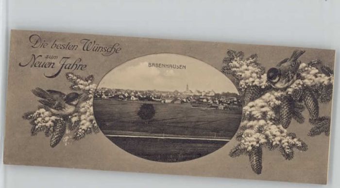Babenhausen Schwaben Babenhausen Mini AK