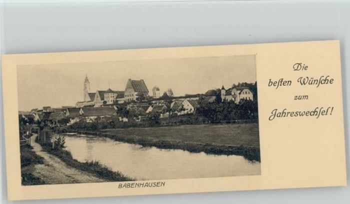 Babenhausen Schwaben Babenhausen Mini AK