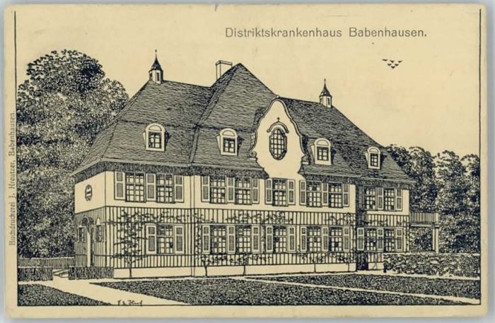 Babenhausen Schwaben Distriktskrankenhaus
