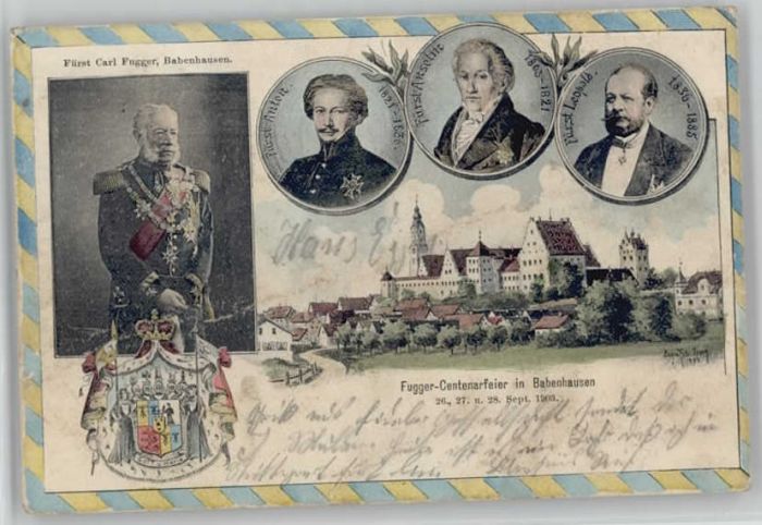 Babenhausen Schwaben Babenhausen Fuggerschloss