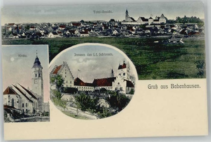 Babenhausen Schwaben Babenhausen Fuggerschloss