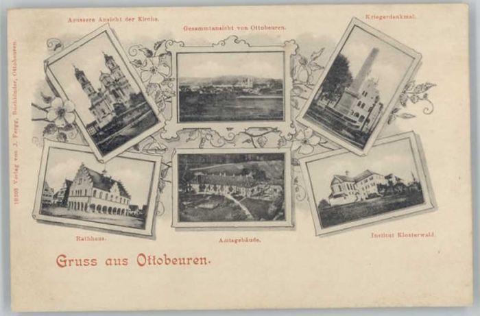 Ottobeuren Amtsgebaeude Kriegerdenkmal