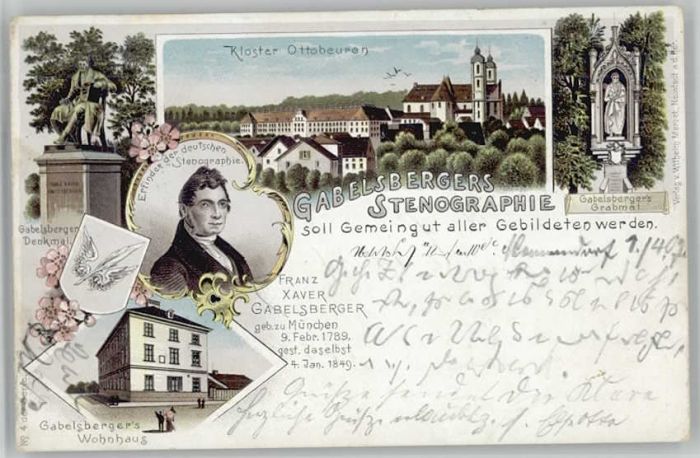 Ottobeuren Franz Xaver Gabelsberger Feldpost