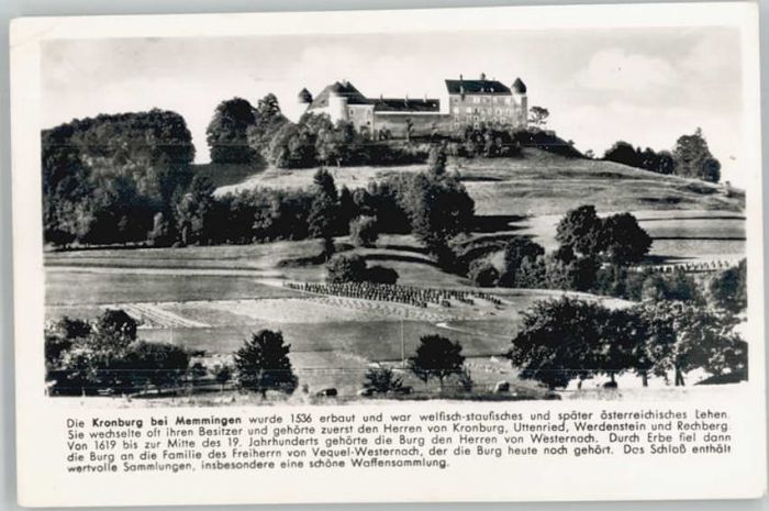 Memmingen Bayern Kronburg