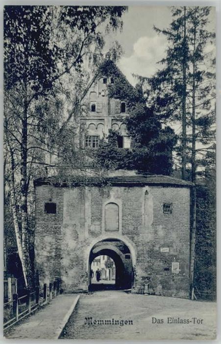 Memmingen Bayern Einlasstor
