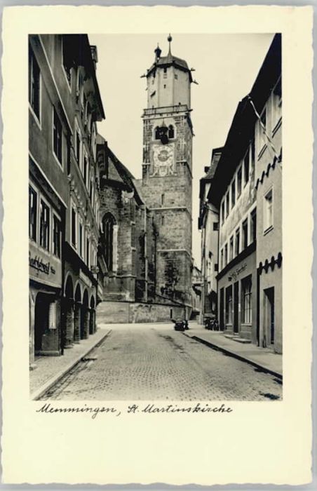 Memmingen Bayern St. Martinskirche