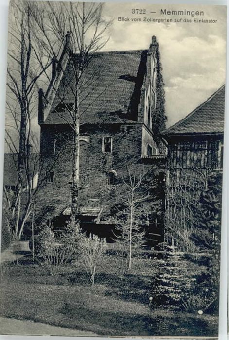 Memmingen Bayern Einlasstor