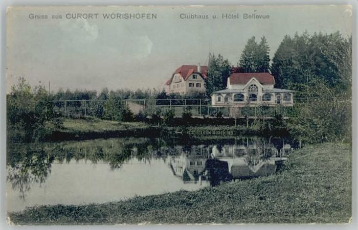 Bad Woerishofen lubhaus Hotel Bellevue x 1908