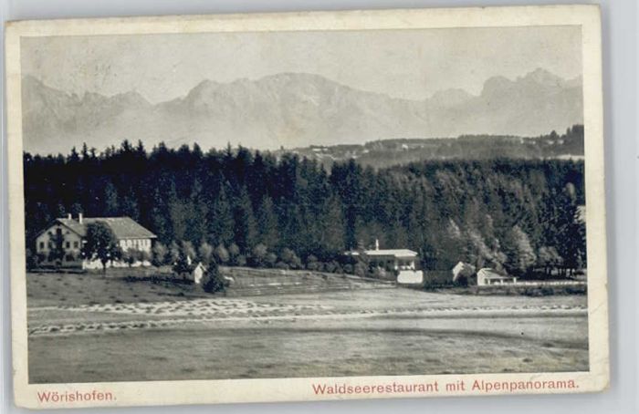 Bad Woerishofen aldseerestaurant x 1890-1920