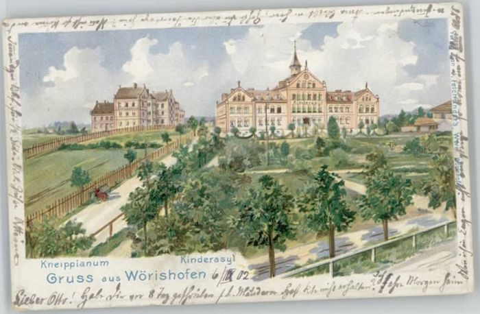 Bad Woerishofen neippianum Kinderasyl x 1902
