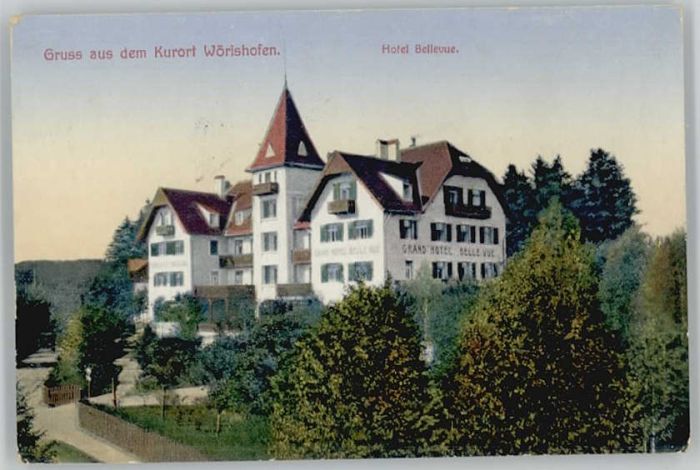Bad Woerishofen otel Bellevue o 1916
