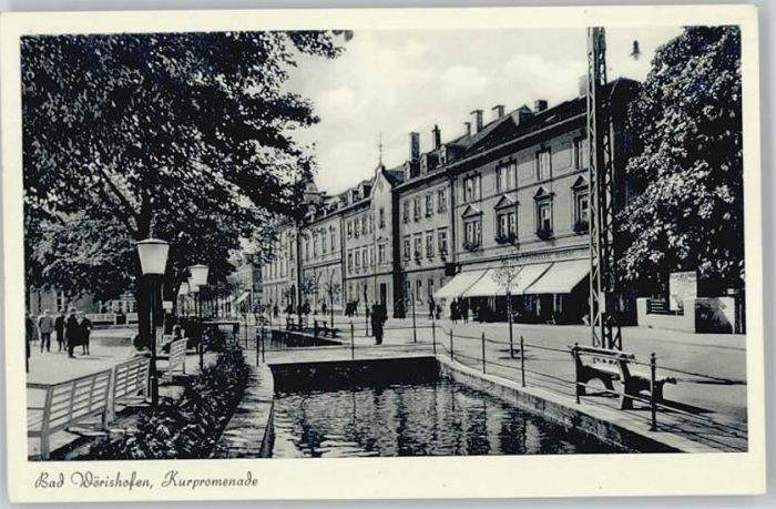 Bad Woerishofen urpromenade o 1890-1920