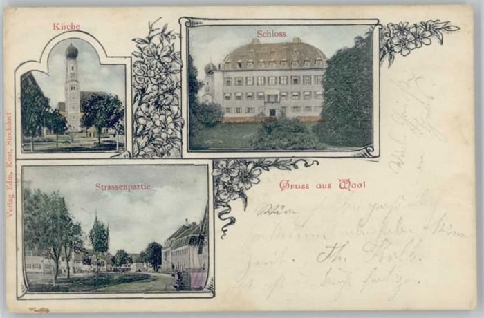 Waal Kirche Schloss x 1890-1920