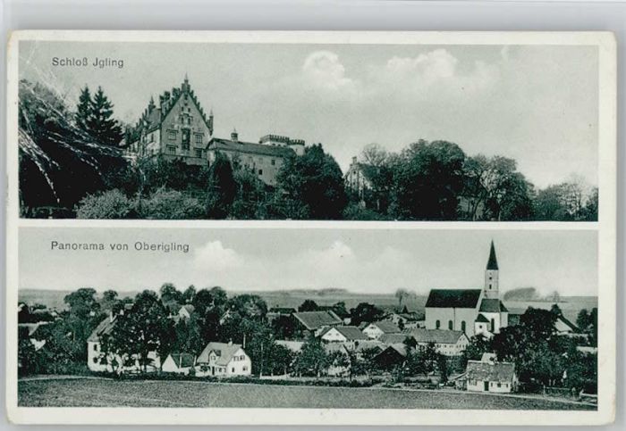 Igling Schloss Igling x 1912