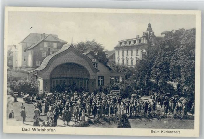 Bad Woerishofen urkonzert x 1934