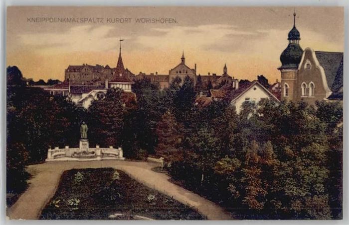 Bad Woerishofen neippdenkmalplatz x 1921