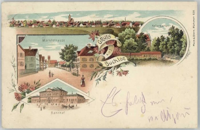 Buchloe Marktstrasse Kellergarten Bahnhof x 190