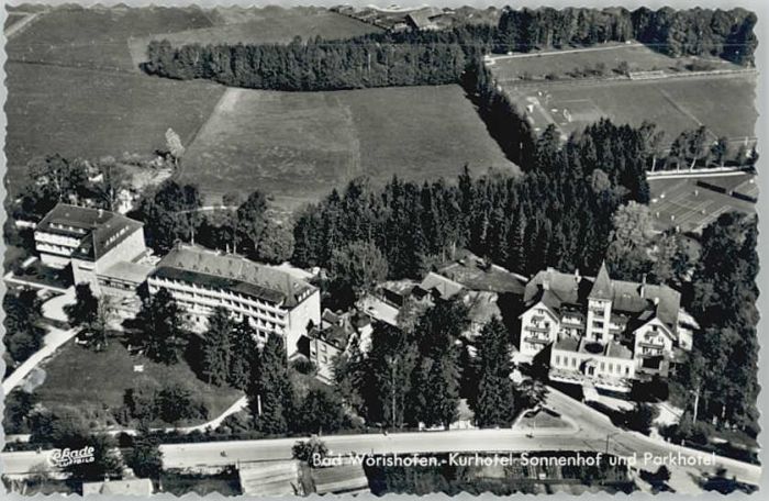 Bad Woerishofen liegeraufnahme Kurhotel Sonnenhof Parkh