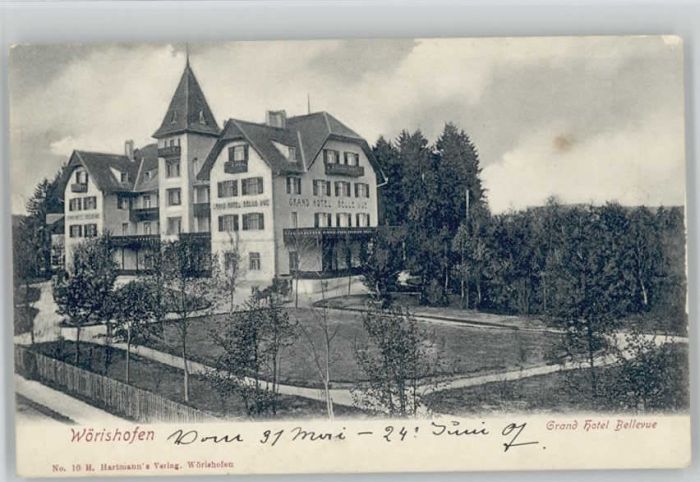 Bad Woerishofen otel Bellevue o 1907