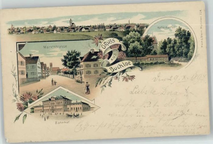 Buchloe Marktstrasse x 1897