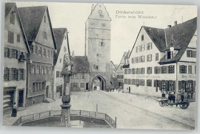 Dinkelsbuehl örnitztor *
