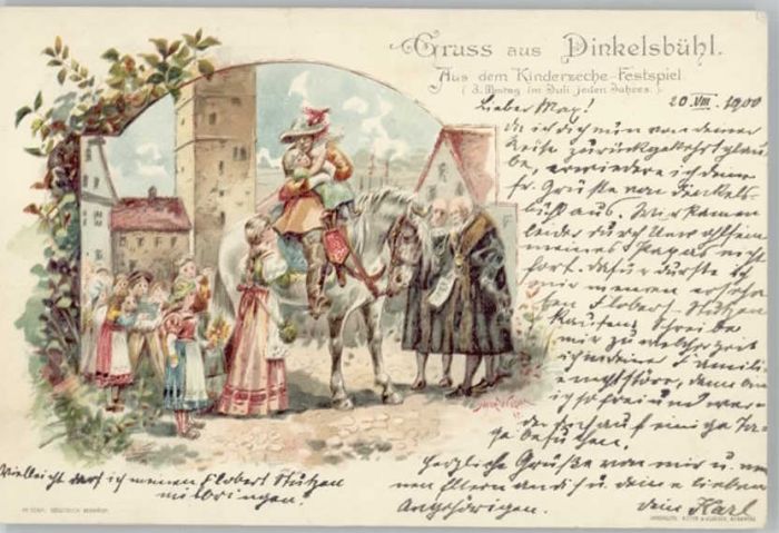 Dinkelsbuehl inderzeche Festspiel